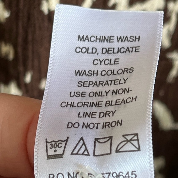 Roaman’s Animal Print Shirt Dress Women’s 22W Duster Coverup Plus Size Empire - Picture 13 of 13